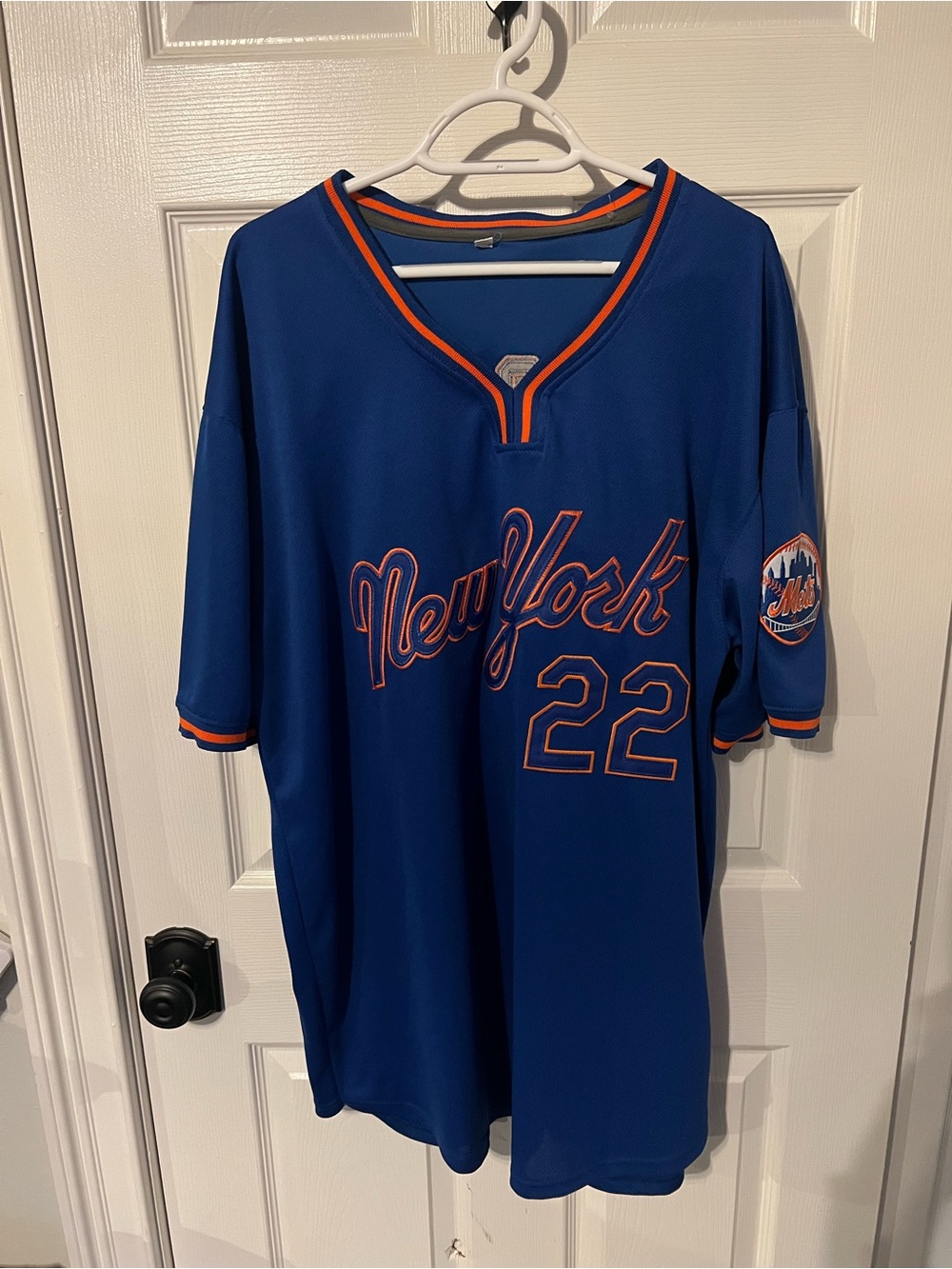 New York Mets Men's Blue #22 Soto Jersey